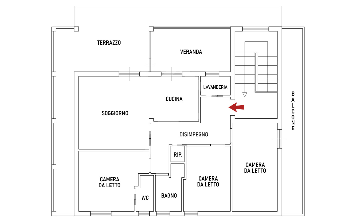 Appartamento Ristrutturato Rio Vivo Vista Mare